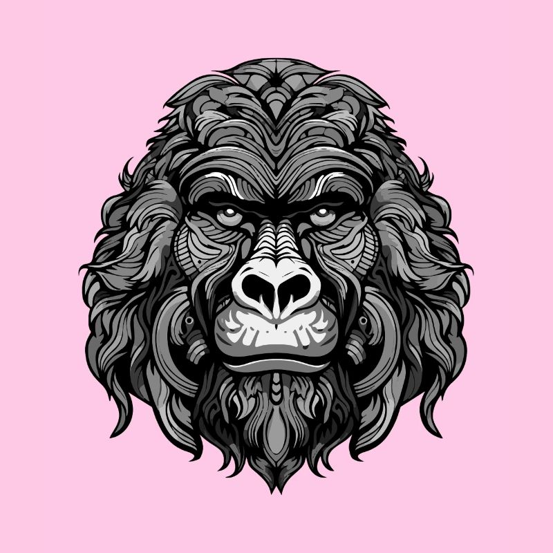 Portrait de gorille