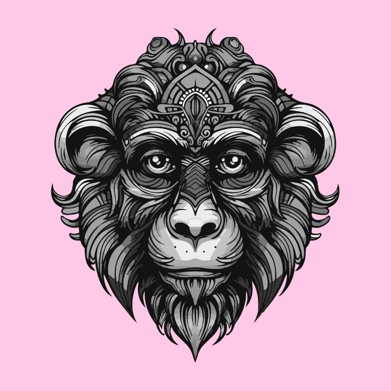 Monkey Portrait