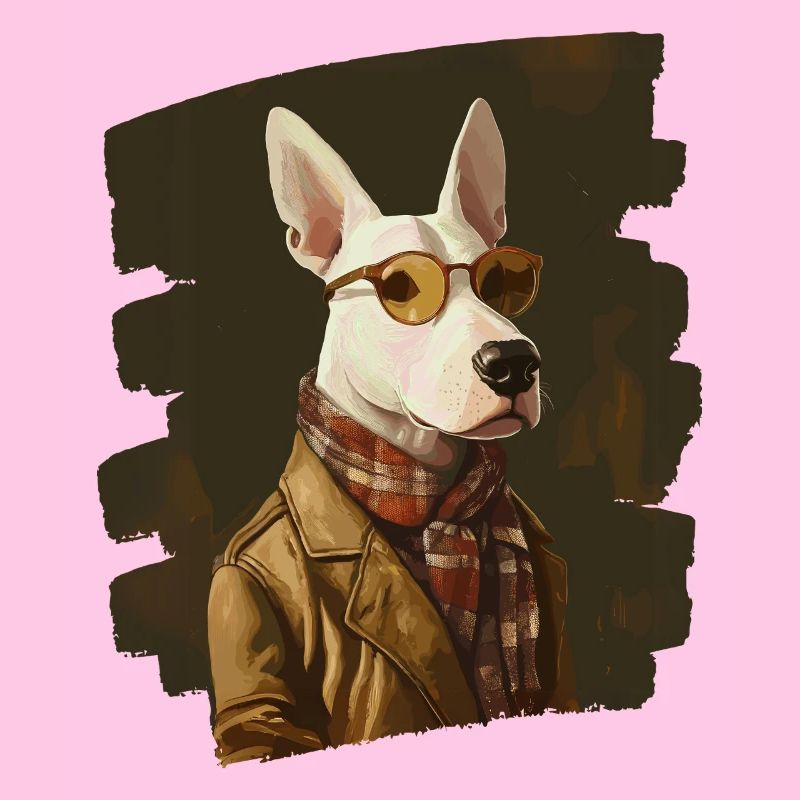 Bull Terrier Fighting Dog