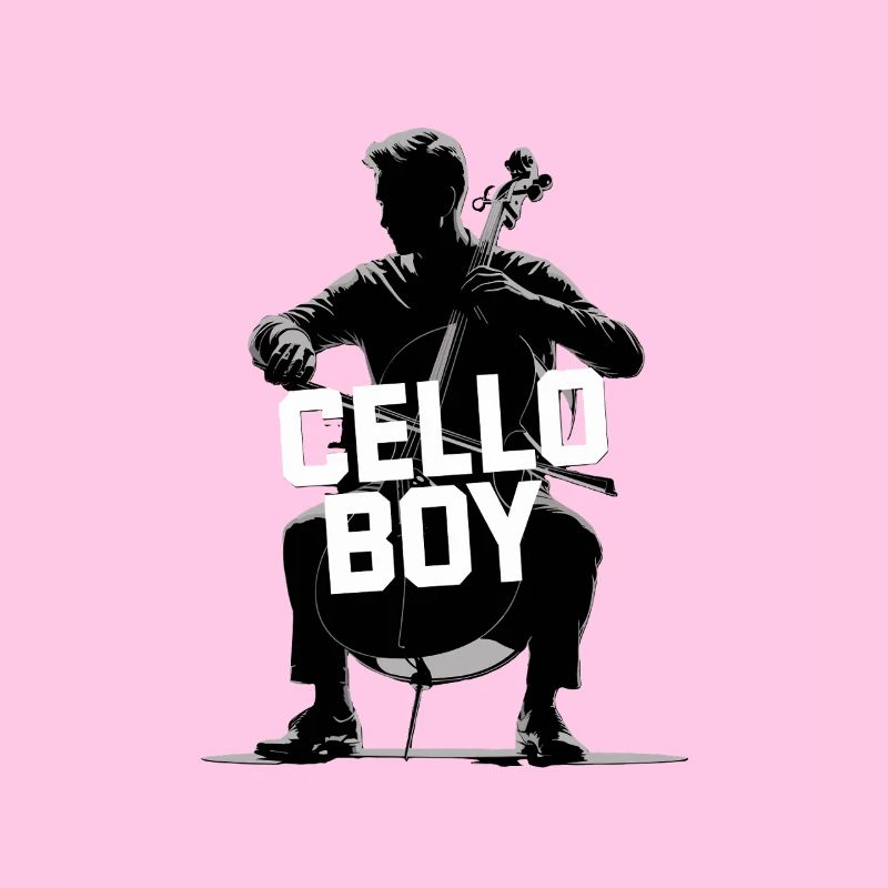 Violoncelle Garçon Silhouette Violoncelle