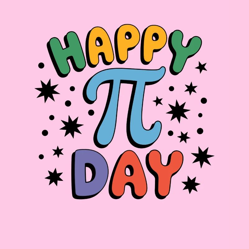 Happy Pi Day Funny Math Design
