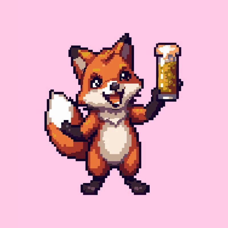 Fuchs Pixel Beer