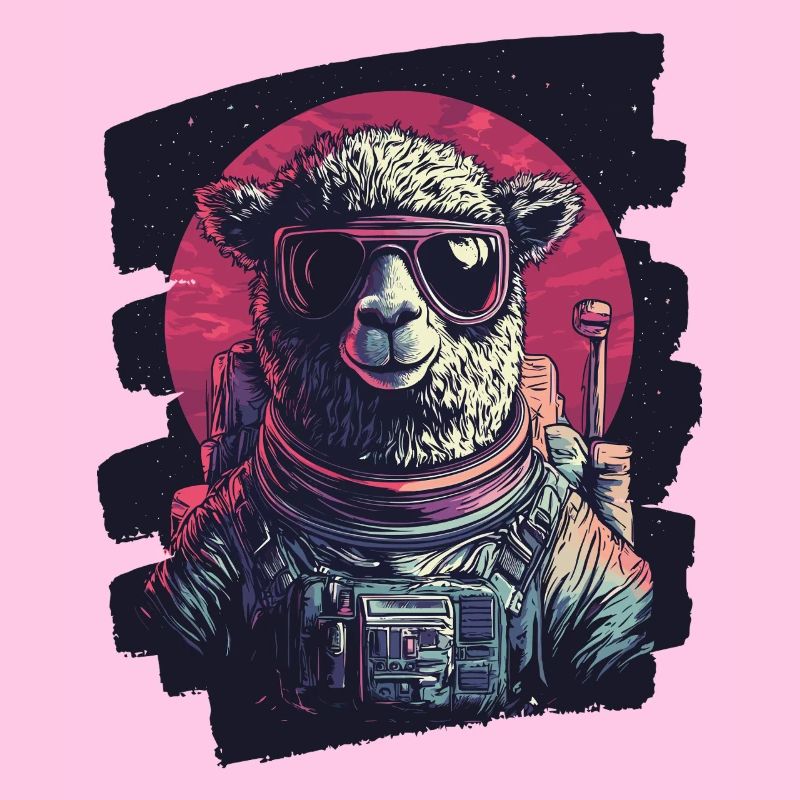 Lama astronaute