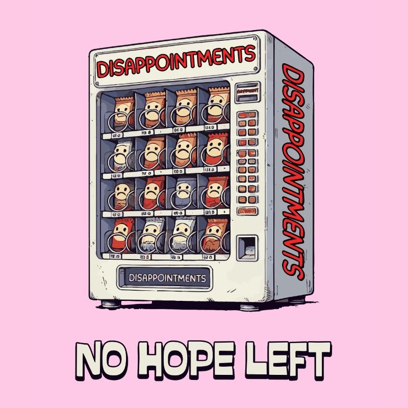 No Hope Left – Only disappointments in the machine