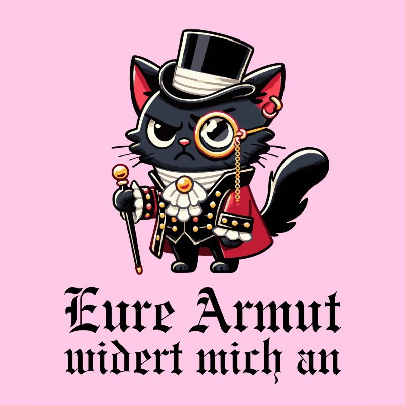 Eure Armut widert mich an – Snob-Katze