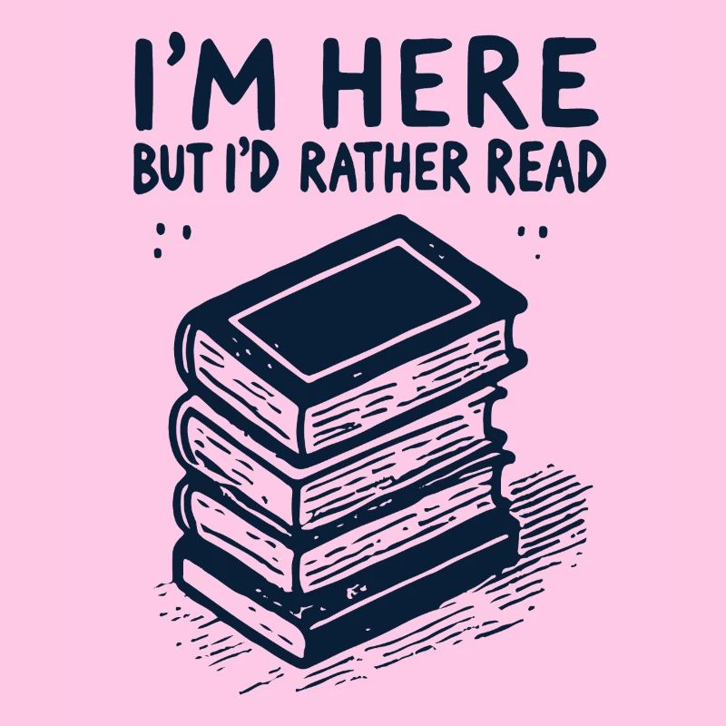 Retro Book Design for Book Nerd and Bibliophile
