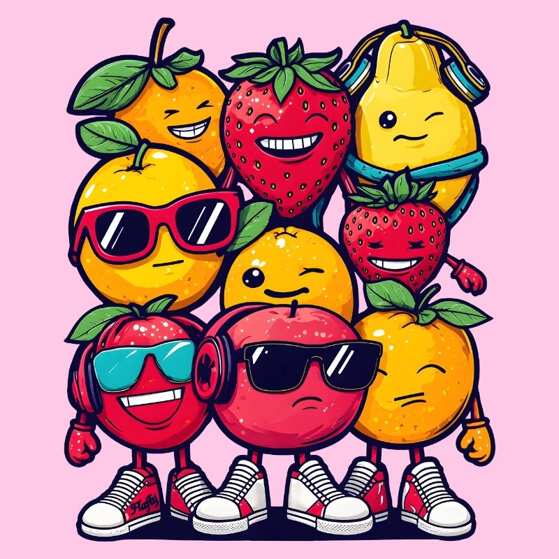 Fruit Squad – 🍓 🍊 🍉 Dessin animé