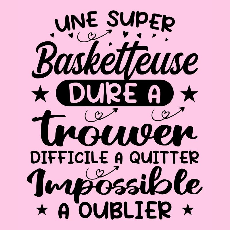 Une Super Basketteuse - Cadeau basketteuse