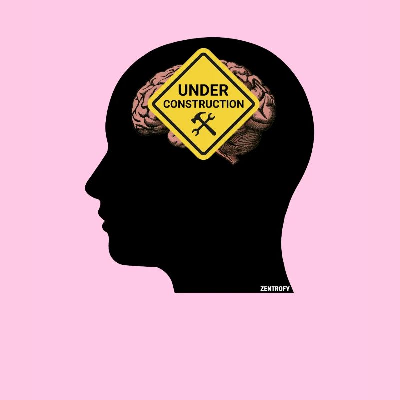 Mindful Construction Brain Tee