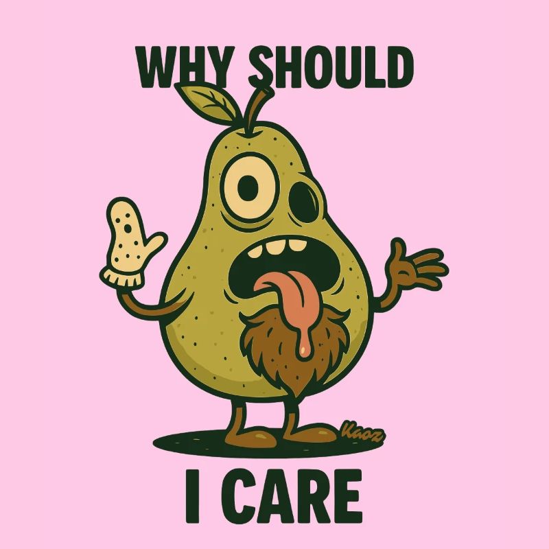 Crazy pear with sock and zero interest