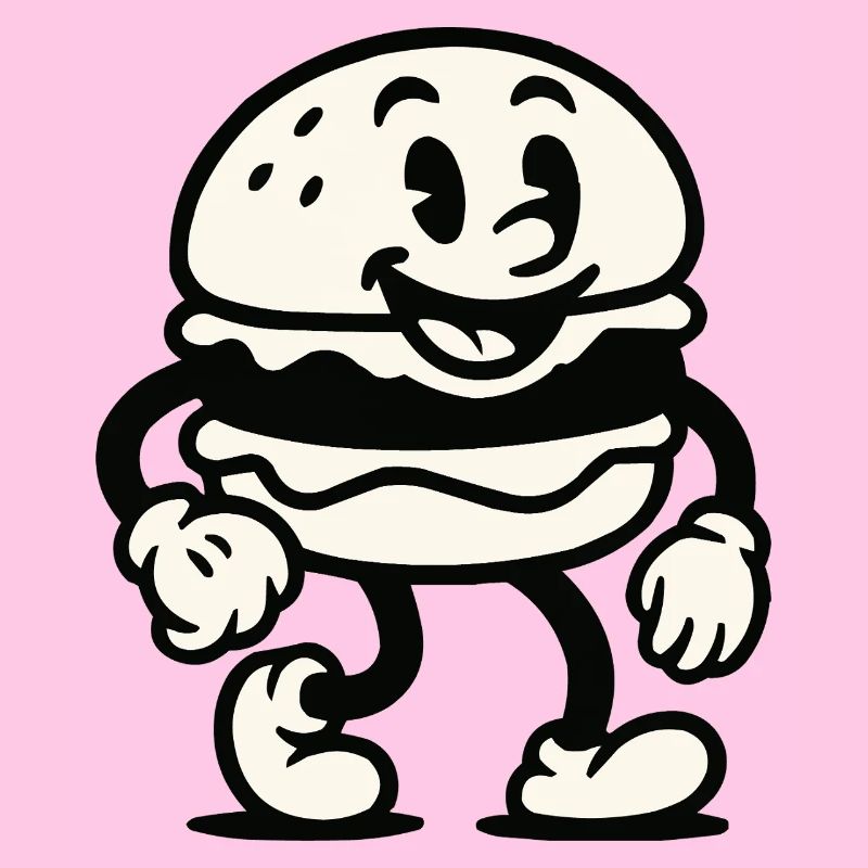 burger comic