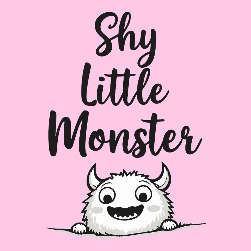 Petit monstre timide Süßes Monster