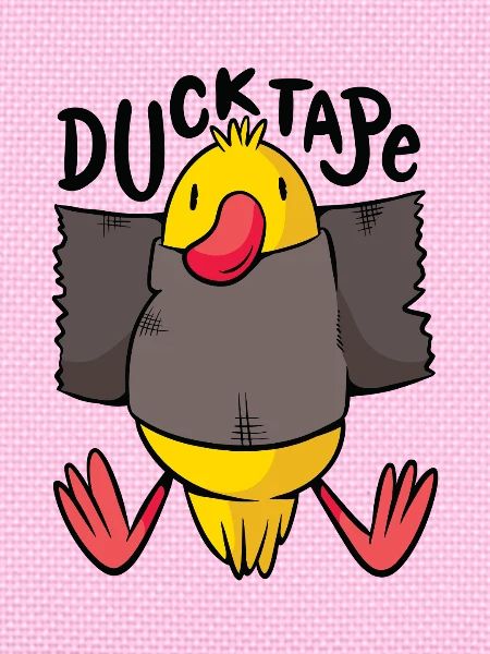 Duck Taping Comedy Charakterdesign