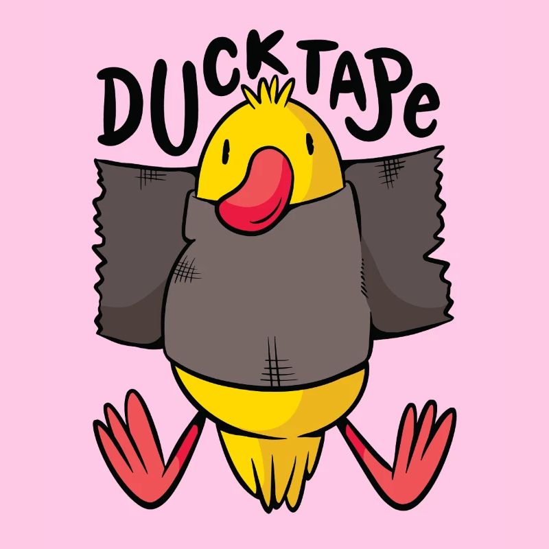 Duck Taping Comedy Charakterdesign