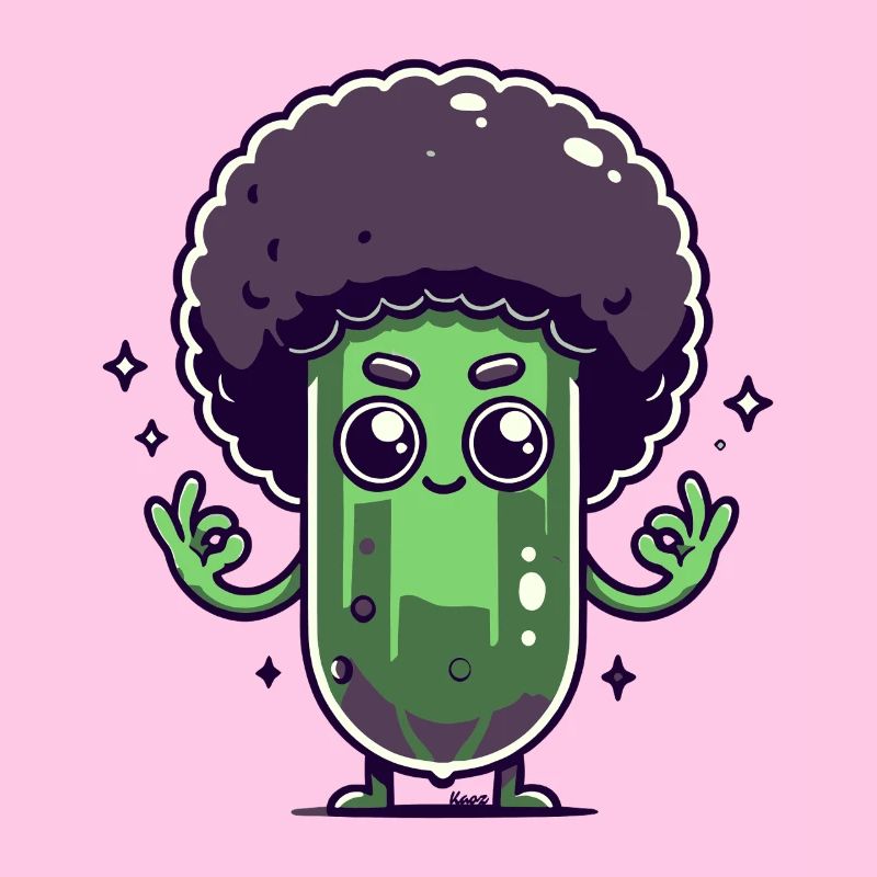 Concombre à l’afro