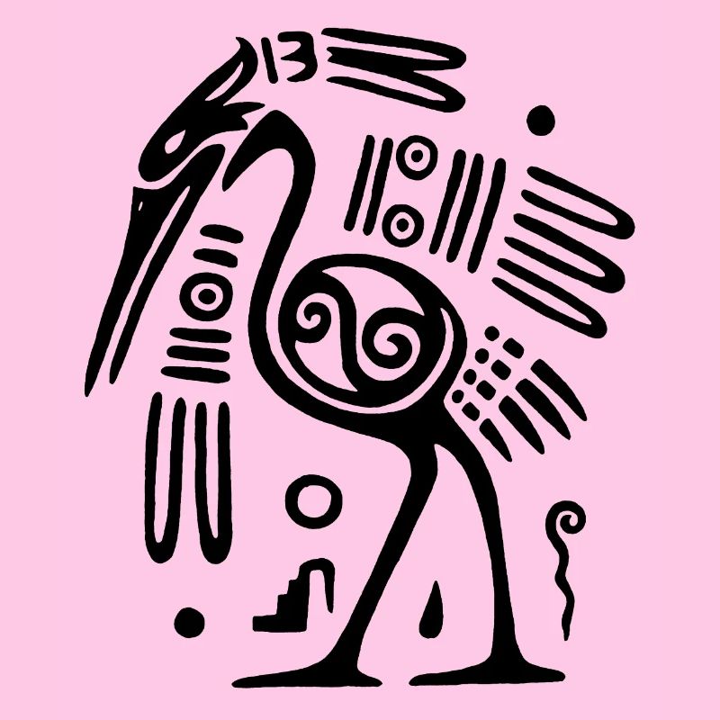 Black Totem Bird