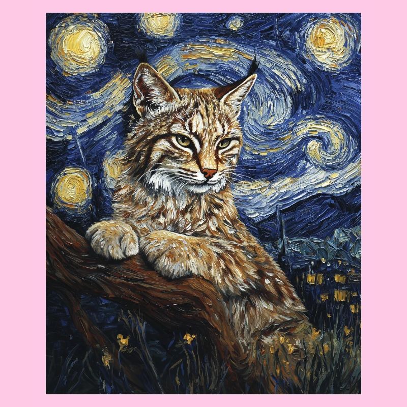 Luchs Van Gogh Style Starry 