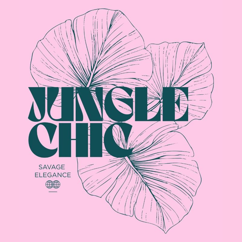 Botanical Jungle Monstera Leaf Pattern Design
