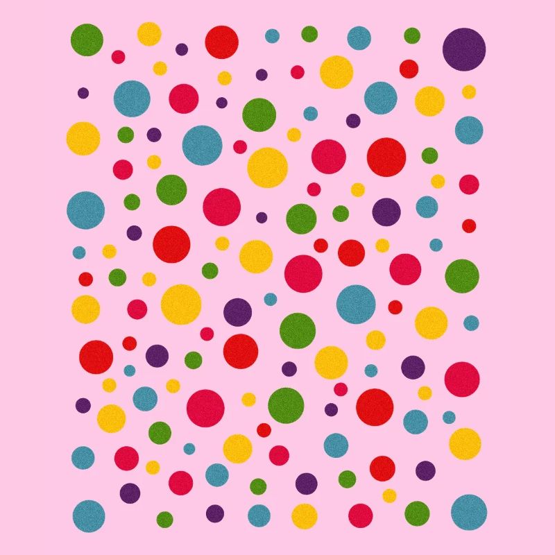 Spotty Dot Colors Pattern Tee