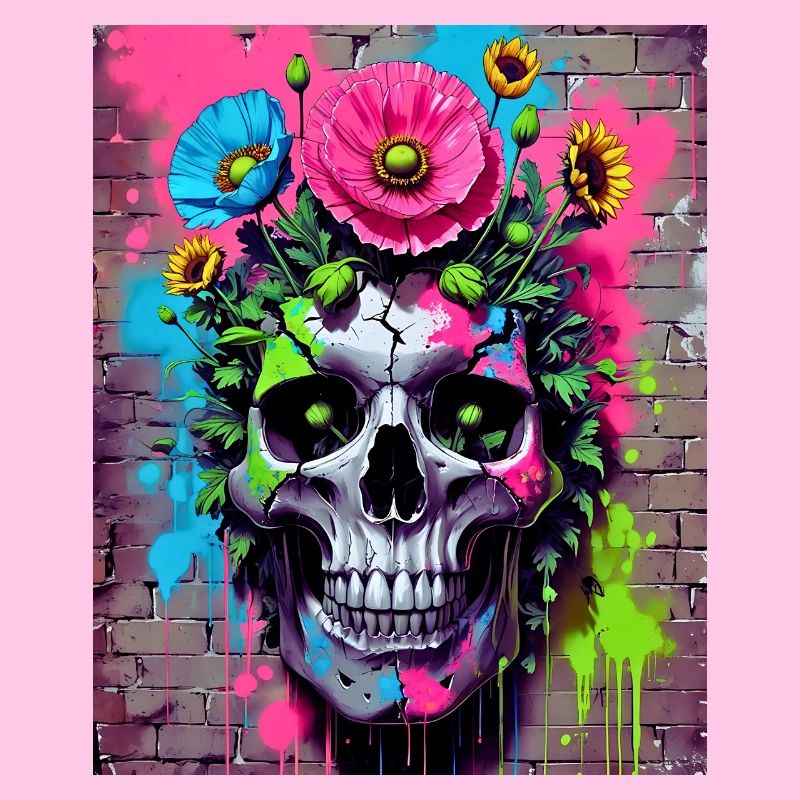 fleurs de crâne