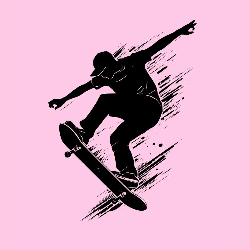 Skateboard Artwork Skateboarding