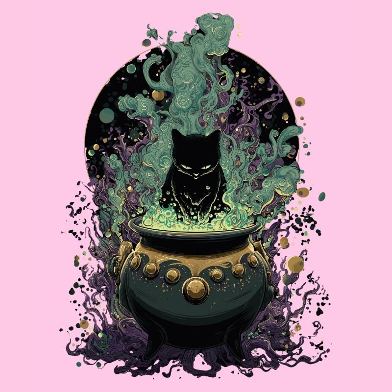 Potion Master Cat Magical Design