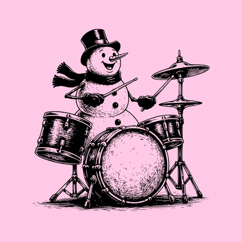 Christmas Drummer Art