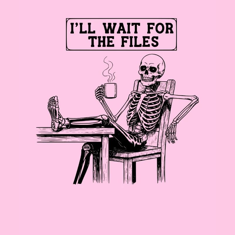  Waiting Skeleton Meme Project Manager Office