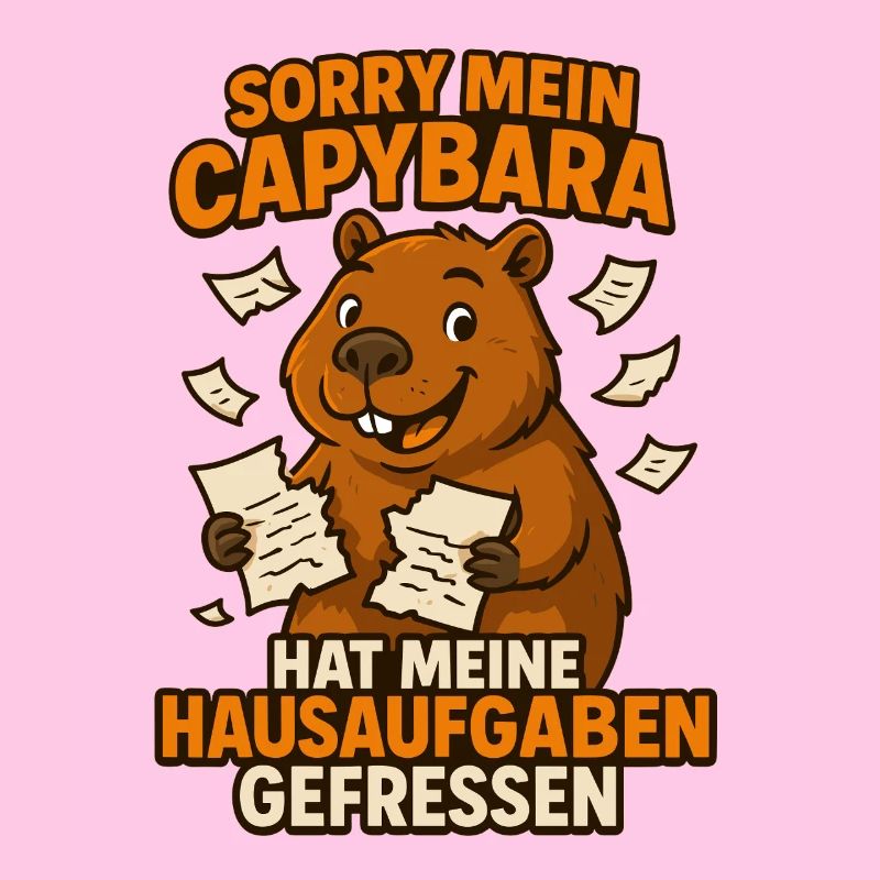 Mon capybara a mangé mes devoirs