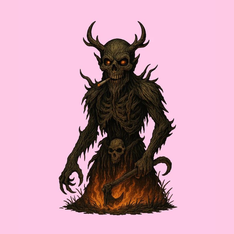 Forest Demon Skull