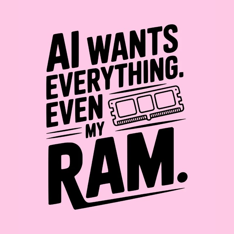 KI will alles. Sogar mein RAM.