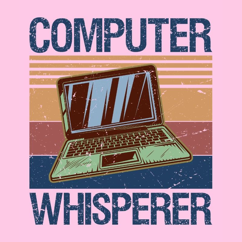 T-shirt Whisperer Informatique Nerds du support technique IT