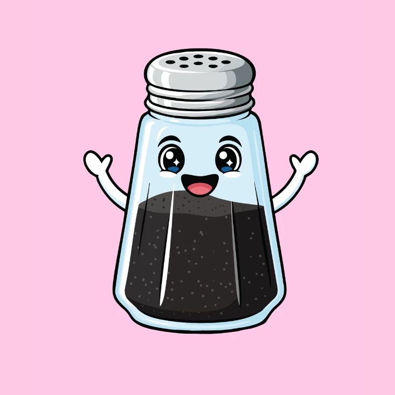 Pepper Shaker Funny Couples Matching Valentine 