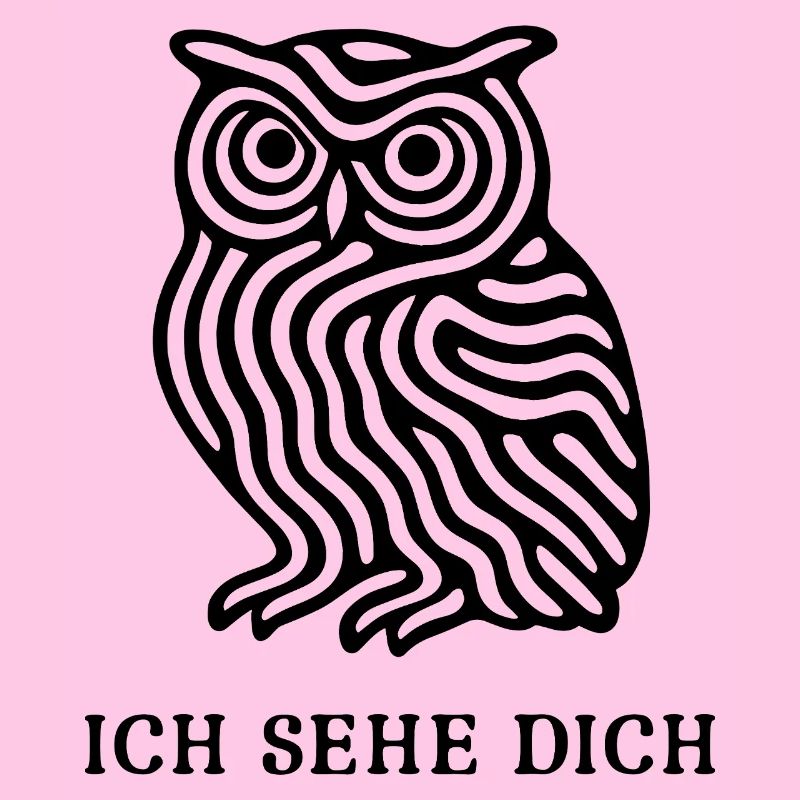 Eule „Ich sehe dich“ – Mystisches Design