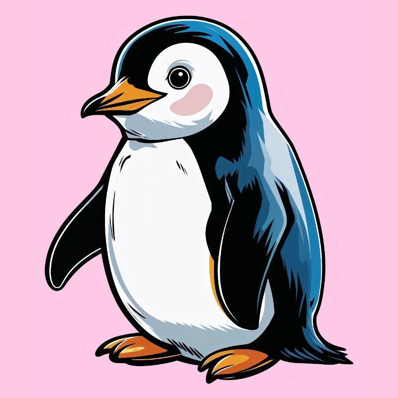 Ton Bleu de Pingouin Comique