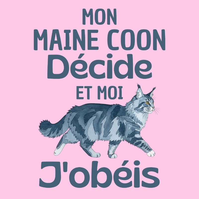 Mon Maine Coon décide et moi obéis