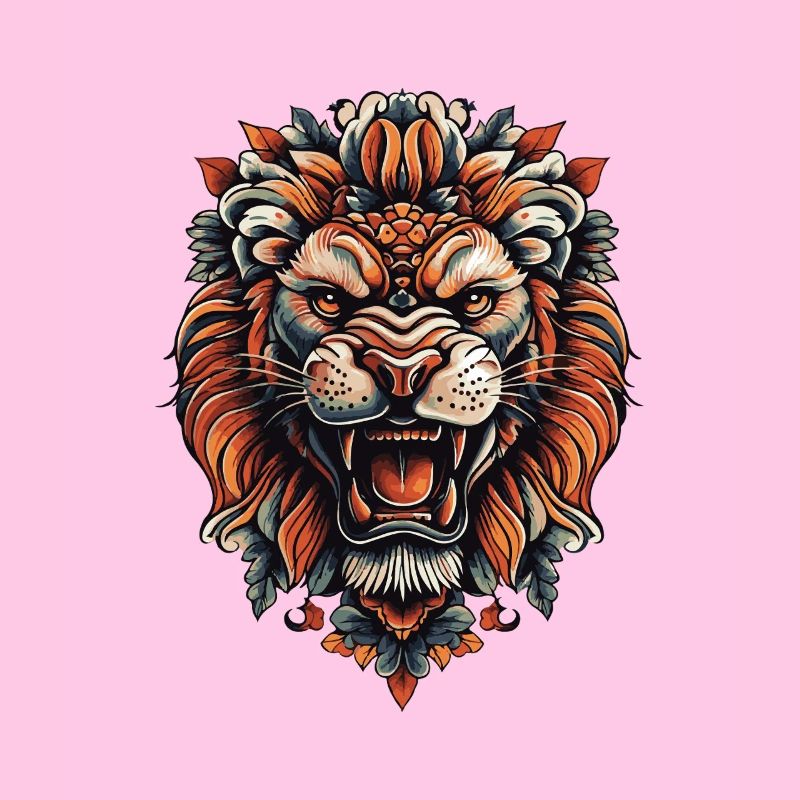 Lion Lion Head