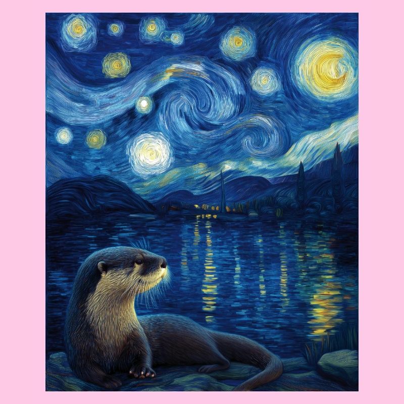 Otter Van Gogh