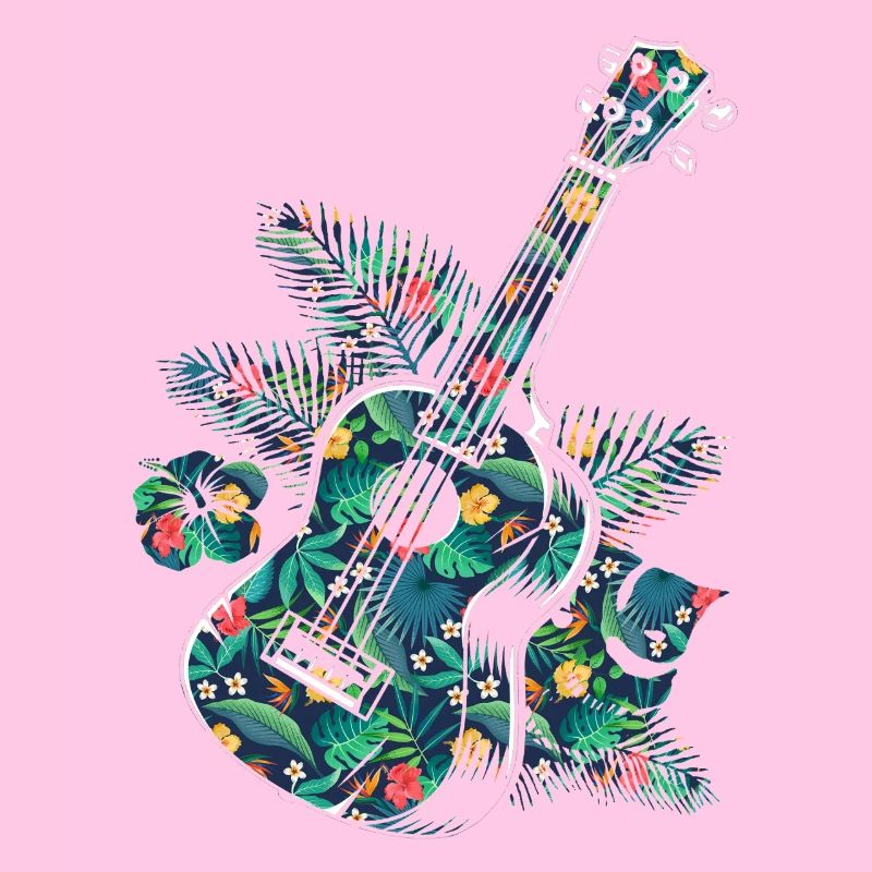 Hawaiian Ukulele Uke Tropical