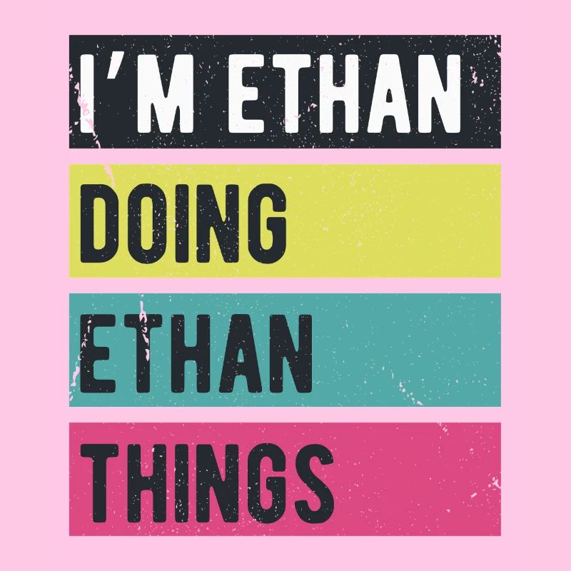 Ich bin Ethan bei Ethan Things Retro Colors