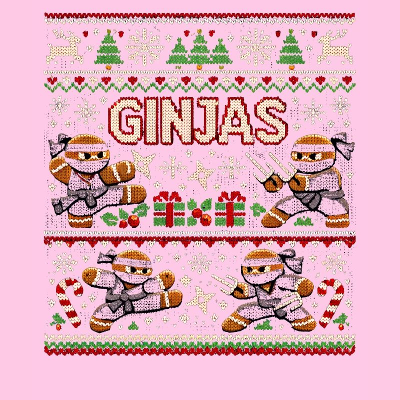 Ginjas Lebkuchen-Weihnachtspullover