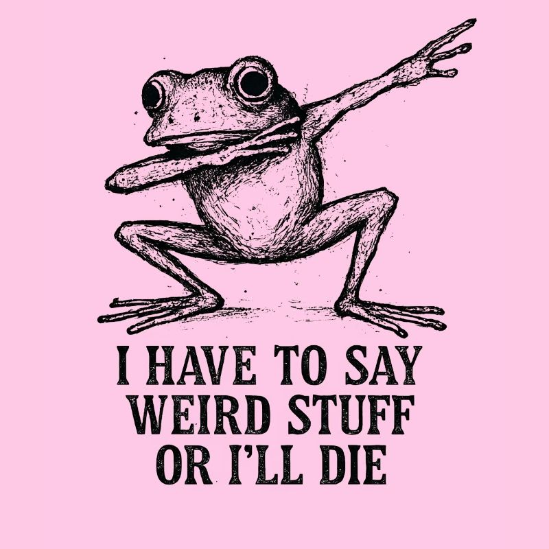 Frosch Spruch Meme Humor Lustig Geschenkidee