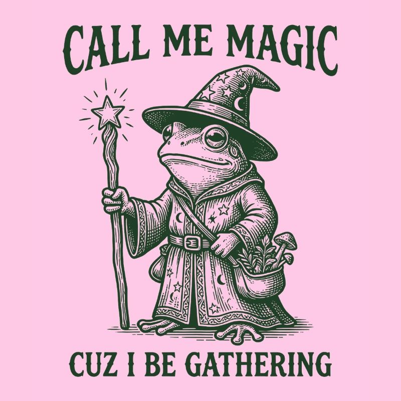 Call me Magic cuz I be Gathering – Frog Wizard