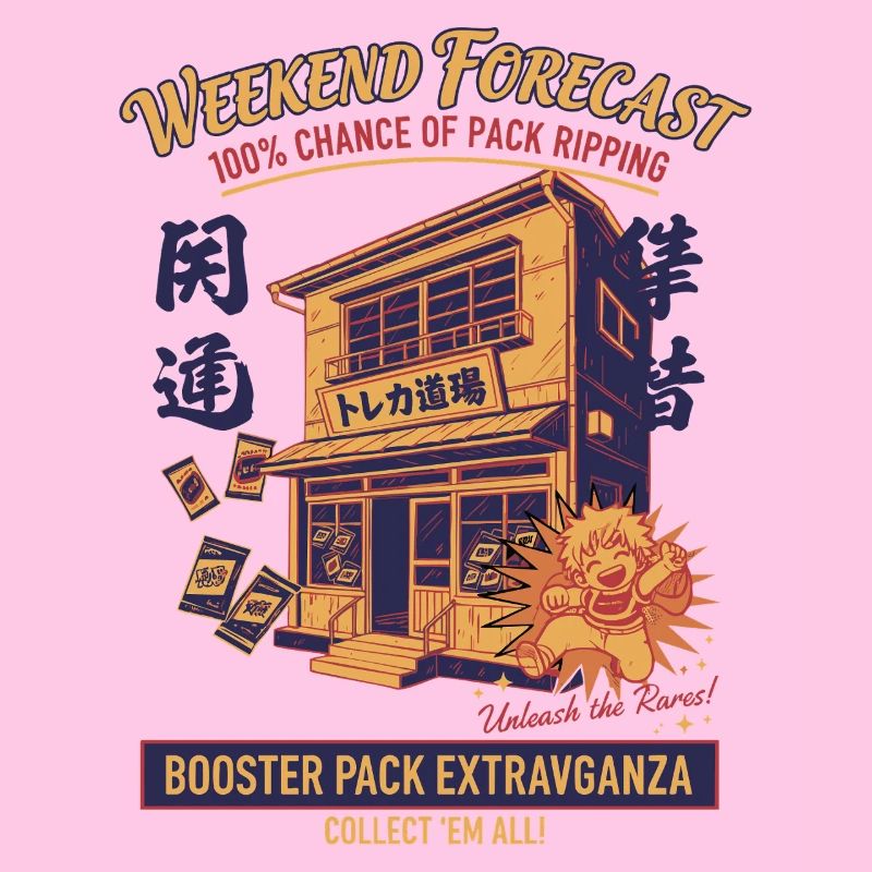 trading card - Weekend Forecast Pack Ripping