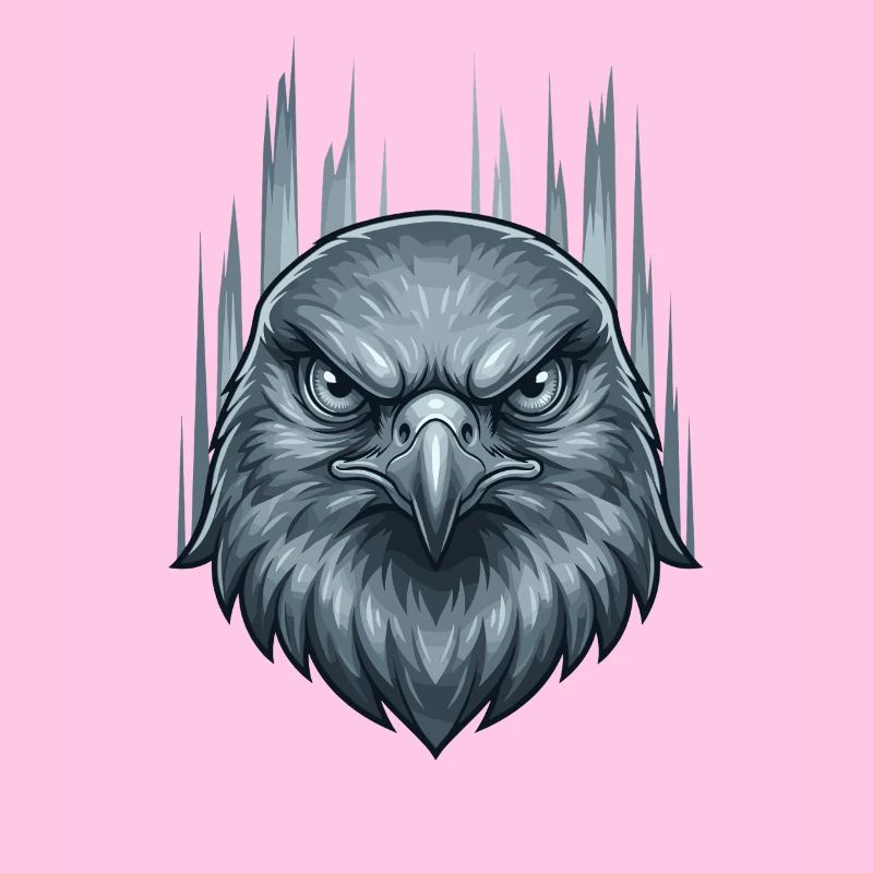 Icy Storm Eagle Head