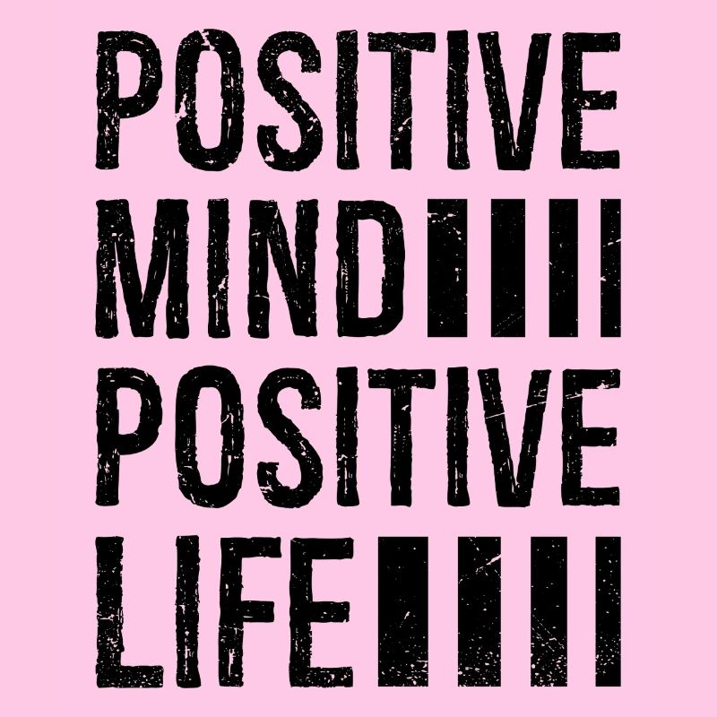 Positiver Geist positives Leben