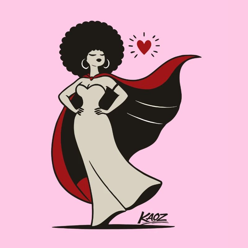 Afro Diva Cape Hero