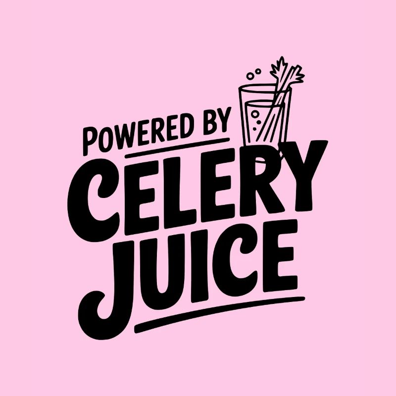 Alimenté par du jus de céleri