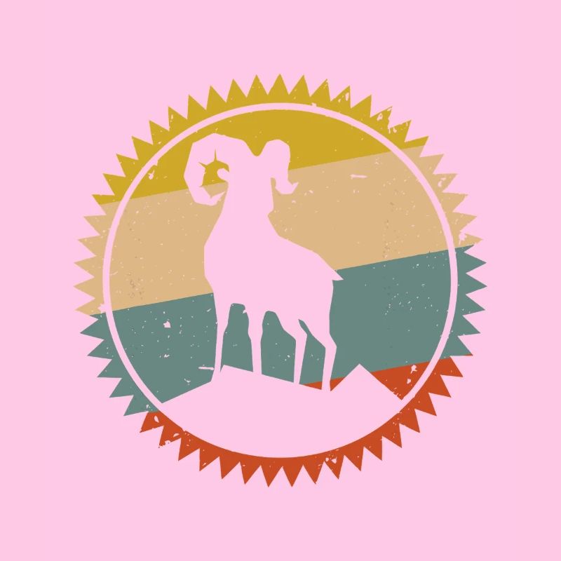 Desert Sunset Kamel Emblem