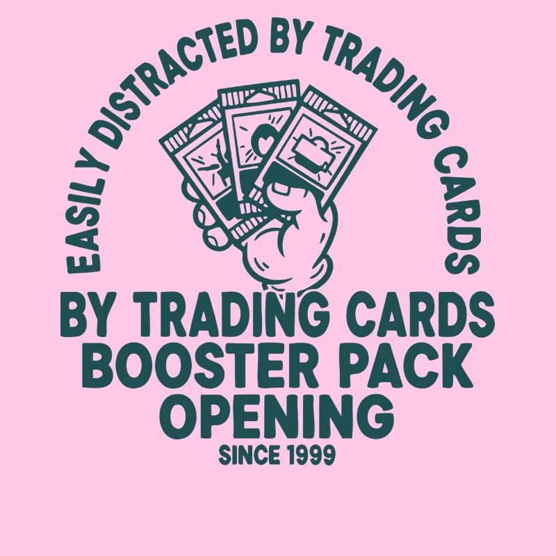 Easily Distracted By Trading Cards Booster Pack
